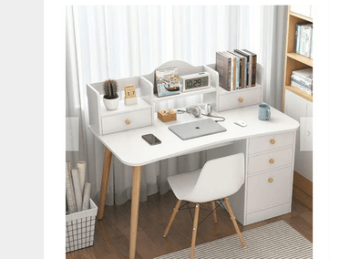 ESCRITORIO NACION MUEBLES FRANCIA 102 CM X 48 CM BLANCO VINTAGE