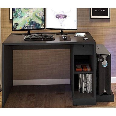 ESCRITORIO NACION MUEBLES KING COLOR NEGRO NM