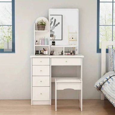TOCADOR NACION MUEBLES SOFIA COLOR BLANCO NM - 2