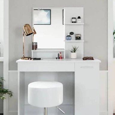 TOCADOR NACION MUEBLES JULIA COLOR BLANCO NM