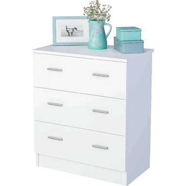 COMODA NACION MUEBLES NICOMEDO COLOR BLANCO NM