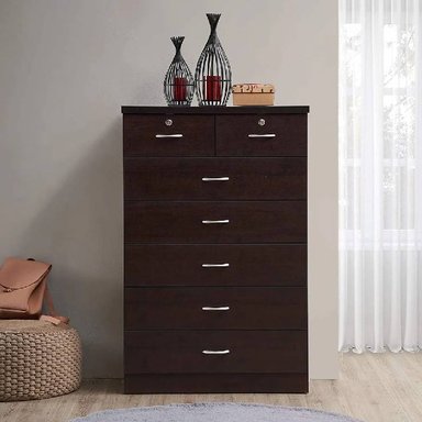 COMODA NACION MUEBLES MARTIN COLOR NEGRO NM