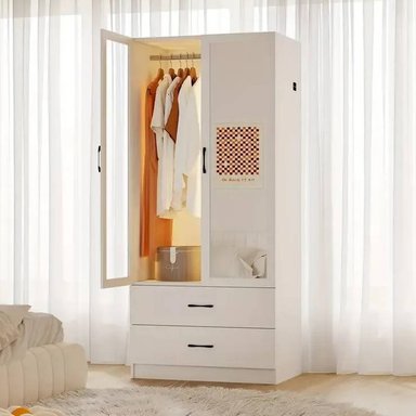 ROPERO NACION MUEBLES LEONOR COLOR BLANCO NM