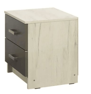 VELADOR NACION MUEBLES VINTAGE COLOR MARRON - 2
