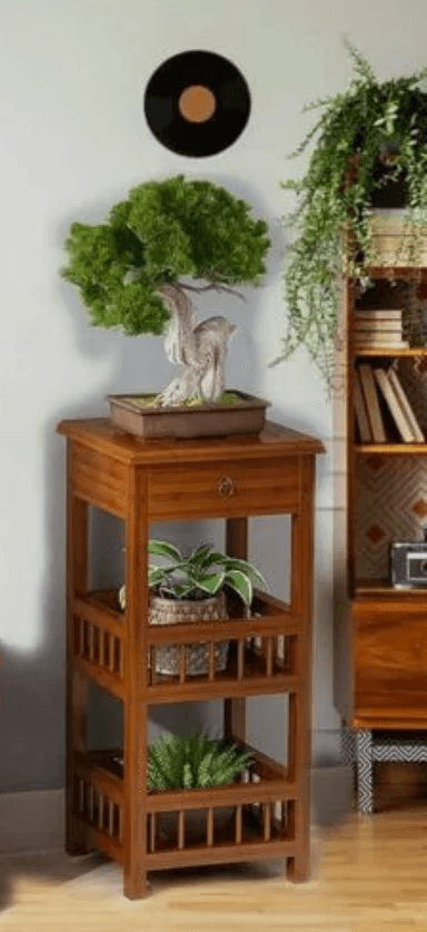 VELADOR NACION MUEBLES BELLA COLOR MARRON