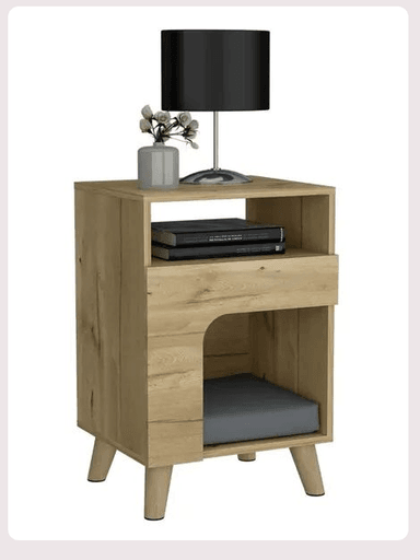 VELADOR NACION MUEBLES HASSAEL COLOR BEIGE