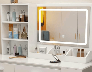 TOCADOR NACION DE MUEBLES LUIS COLOR BLANCO - 2
