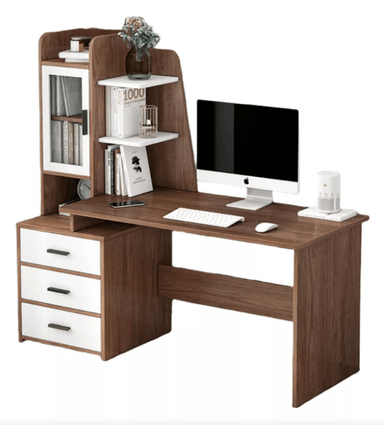 ESCRITORIO NACION MUEBLES FABRICIO COLOR MARRÓN