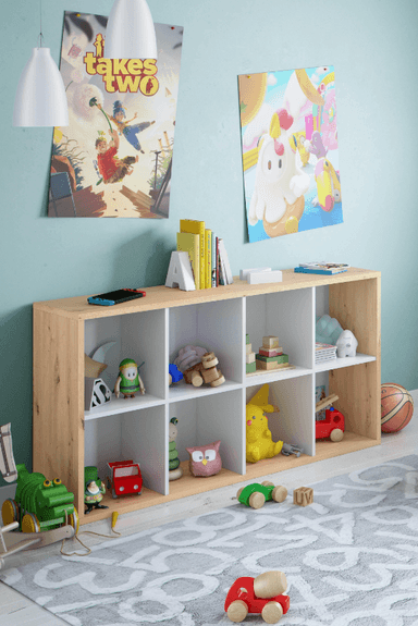 ESTANTE NACION MUEBLES CESAR COLOR MADERA - 2