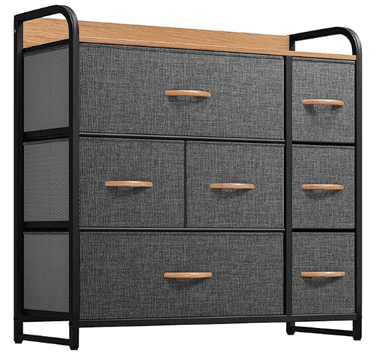 COMODA NACION MUEBLES CRISANTO COLOR GRIS