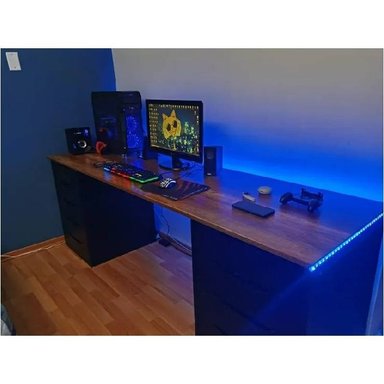 ESCRITORIO NACION MUEBLES INGRID COLOR MARRÓN