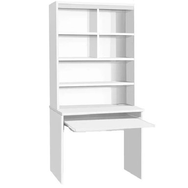 ESCRITORIO NACION MUEBLES LUCIANA COLOR BLANCO NM