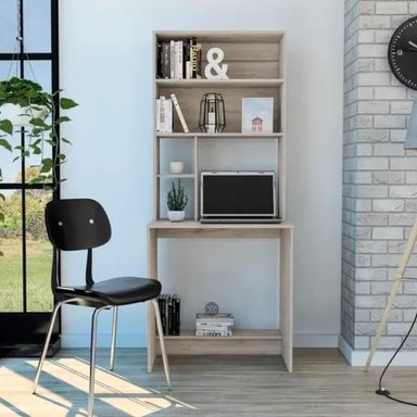 ESCRITORIO NACION MUEBLES RAUL COLOR GRIS NM