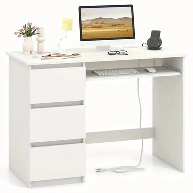 ESCRITORIO NACION MUEBLES RAYSA COLOR BLANCO NM