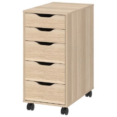 CAJONERA NACION MUEBLES  CON RUEDAS COLOR DUNA NM