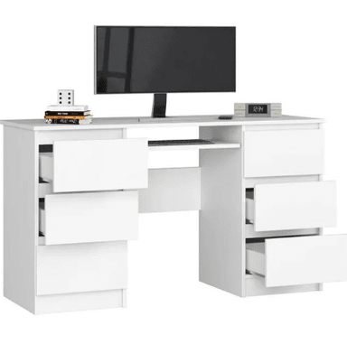 ESCRITORIO NACION MUEBLES ROLO COLOR BLANCO - 2
