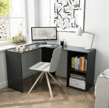 ESCRITORIO NACION MUEBLES LUARA COLOR NEGRO