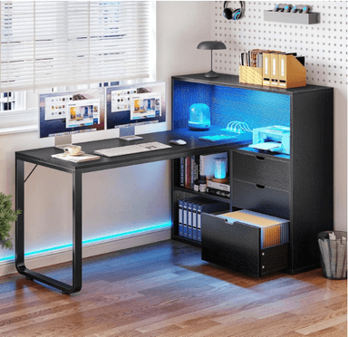 ESCRITORIO NACION MUEBLES RUBEN COLOR NEGRO