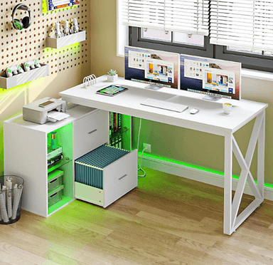 ESCRITORIO NACION MUEBLES POCHO COLOR BLANCO