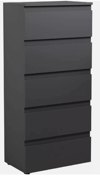 GABINETE NACION MUEBLES RAMON COLOR NEGRO