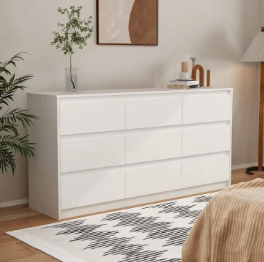 COMODA NACION MUEBLES EMILIA COLOR BLANCO