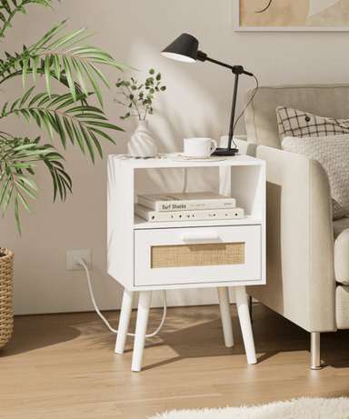 VELADOR NACION MUEBLES MICAELA COLOR BLANCO