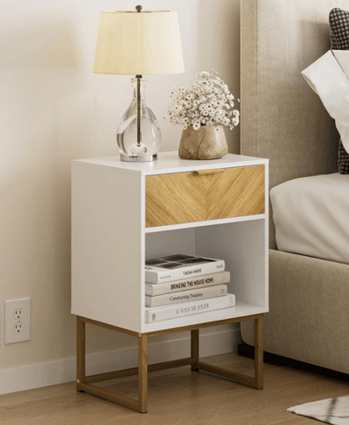 VELADOR NACION MUEBLES NACHO COLOR BLANCO