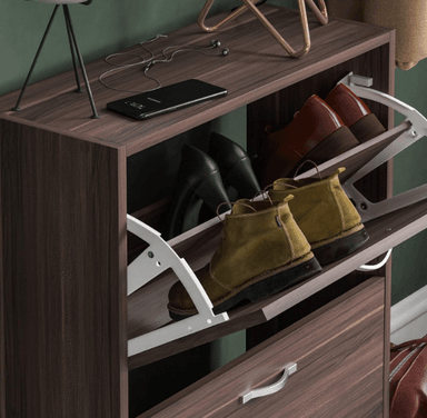 ZAPATERO NACION MUEBLES SMITH COLOR MARRON - 2