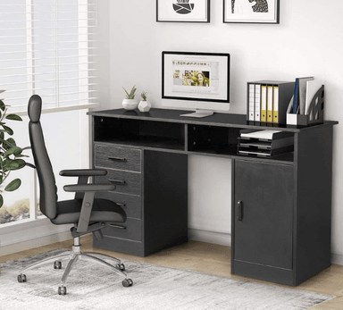 ESCRITORIO NACION MUEBLES DYLAN COLOR NEGRO