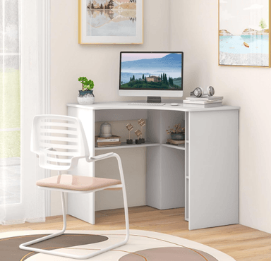 ESCRITORIO NACION MUEBLES NORICK COLOR BLANCO