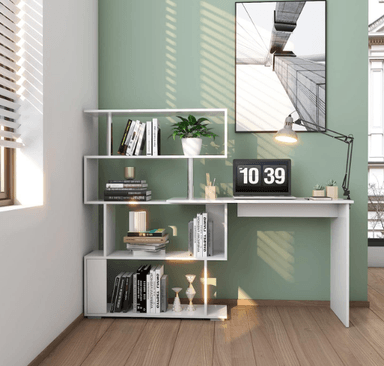 ESCRITORIO NACION MUEBLES EMINEM COLOR BLANCO