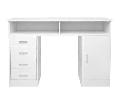 ESCRITORIO NACION MUEBLES BEASTHAN COLOR BLANCO - 2