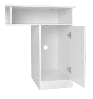 ESCRITORIO NACION MUEBLES BEASTHAN COLOR BLANCO - 3