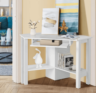 ESCRITORIO NACION MUEBLES TRAVIS COLOR BLANCO