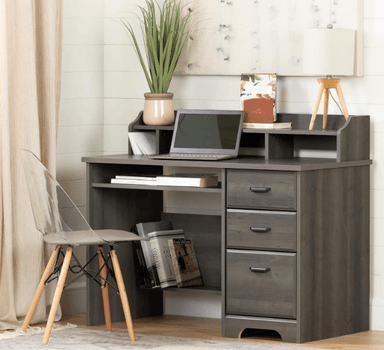 ESCRITORIO NACION MUEBLES MUNAYCO COLOR GRIS PARDO