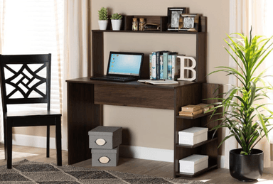 ESCRITORIO NACION MUEBLES MARTIN COLOR MARRÓN