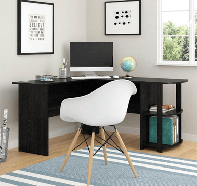 ESCRITORIO NACION MUEBLES LAZARO COLOR NEGRO