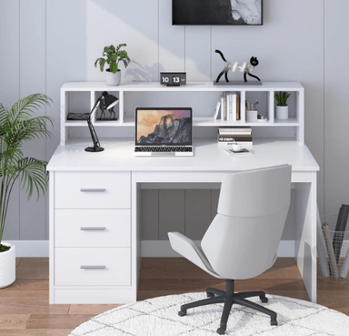 ESCRITORIO NACION MUEBLES SHAWN COLOR BLANCO