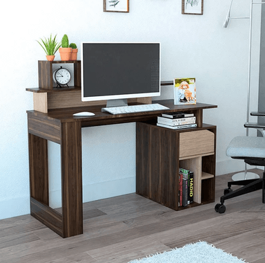 ESCRITORIO NACION MUEBLES BUZZ COLOR MARRÓN