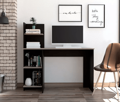 ESCRITORIO NACION MUEBLES HOMERO COLOR NEGRO