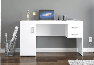 ESCRITORIO NACION MUEBLES LU COLOR BLANCO