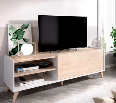 MUEBLE PARA TV NACION MUEBLES SEIYA COLOR MADERA