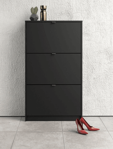 ZAPATERO NACION MUEBLES SANTA COLOR NEGRO