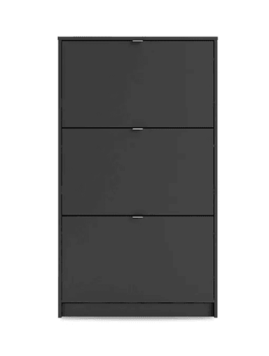 ZAPATERO NACION MUEBLES SANTA COLOR NEGRO - 3