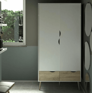 ARMARIO NACION MUEBLES HALION COLOR BLANCO