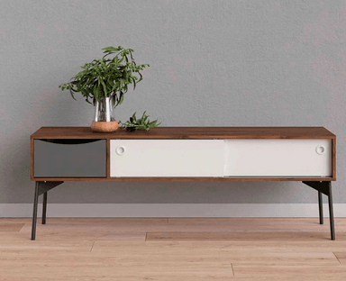 MUEBLE PARA TV NACION MUEBLES ALONDRA COLOR MULTICOLOR