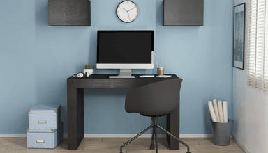 ESCRITORIO NACION MUEBLES MILO COLOR NEGRO