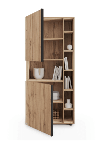 ESTANTE NACION MUEBLES MODU COLOR MADERA - 2
