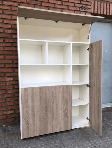 ESTANTE NACION MUEBLES BRUNO COLOR MADERA