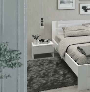 VELADOR NACION MUEBLES FE!N COLOR BLANCO